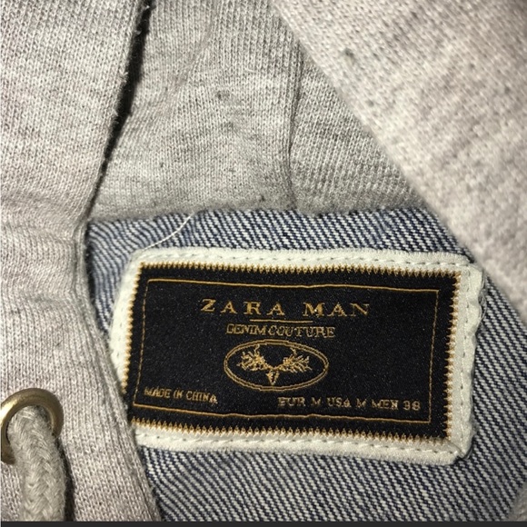 Men's Zara distressed jean jacket - Picture 5 of 5